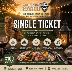 2nd Annual Farm-To-Table Culinary Experience - Single Ticket